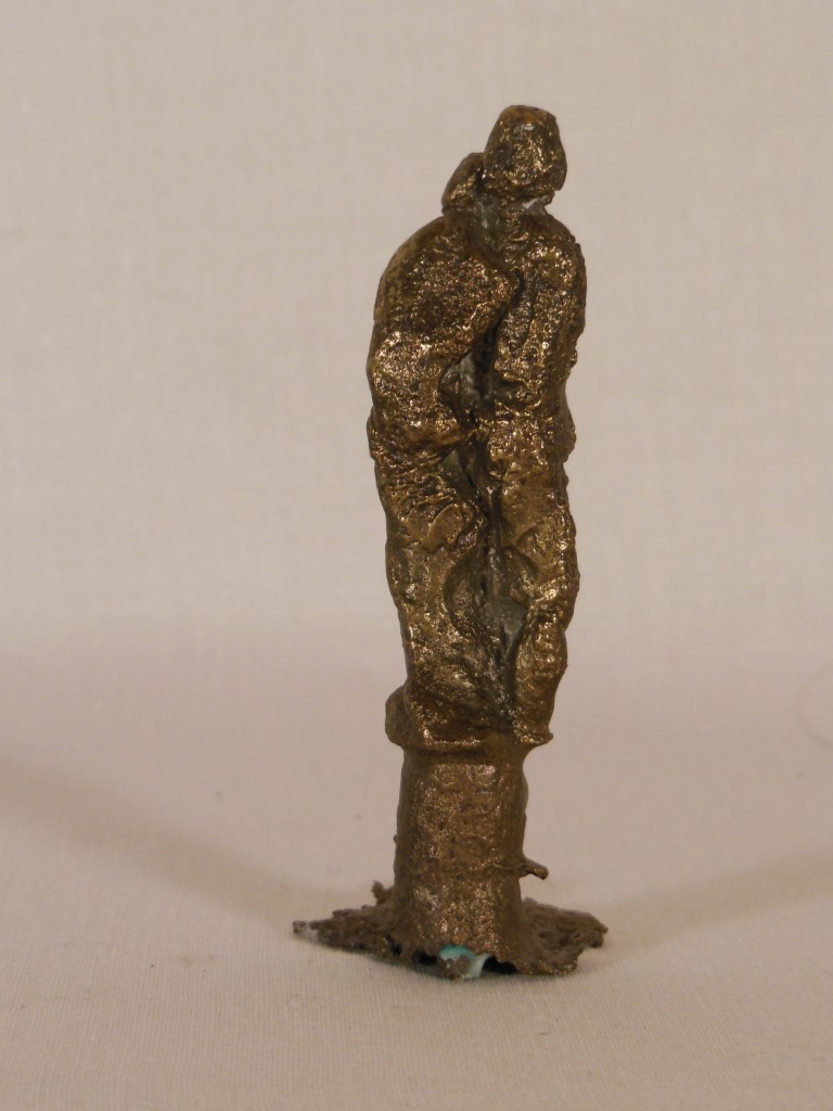 Sculpture bronze couple